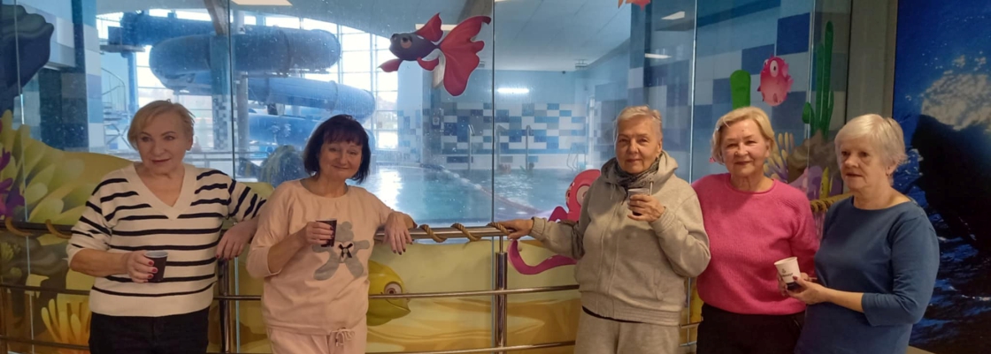 "Aktywny senior - zdrowy senior" - drugi wyjazd 1 gr na basen w Starachowicach