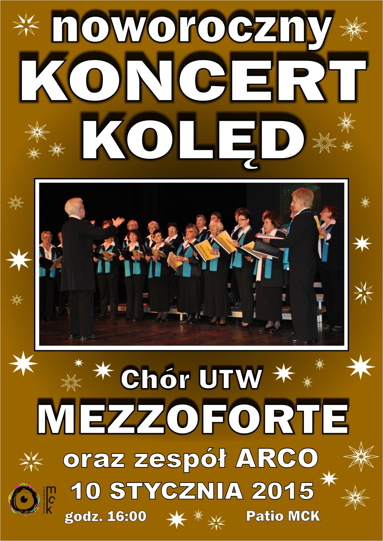 plakat koncert noworoczny