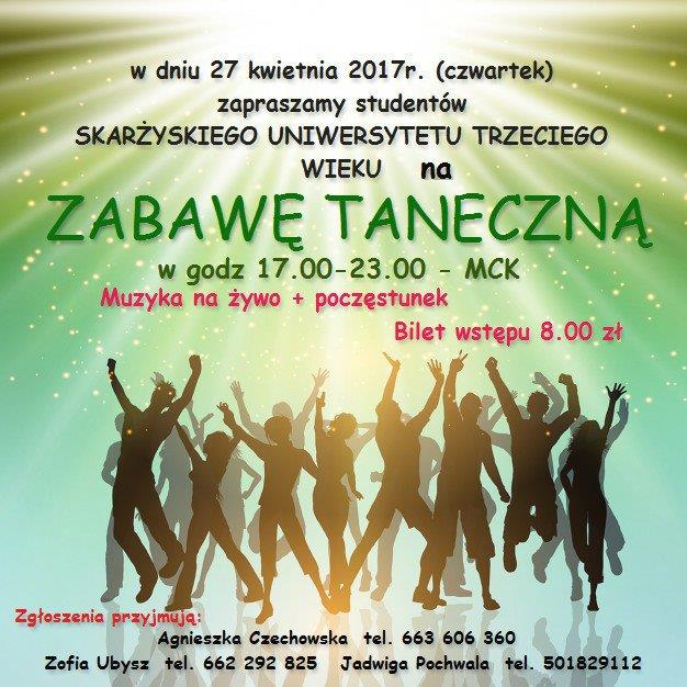 zabawa taneczna plakat