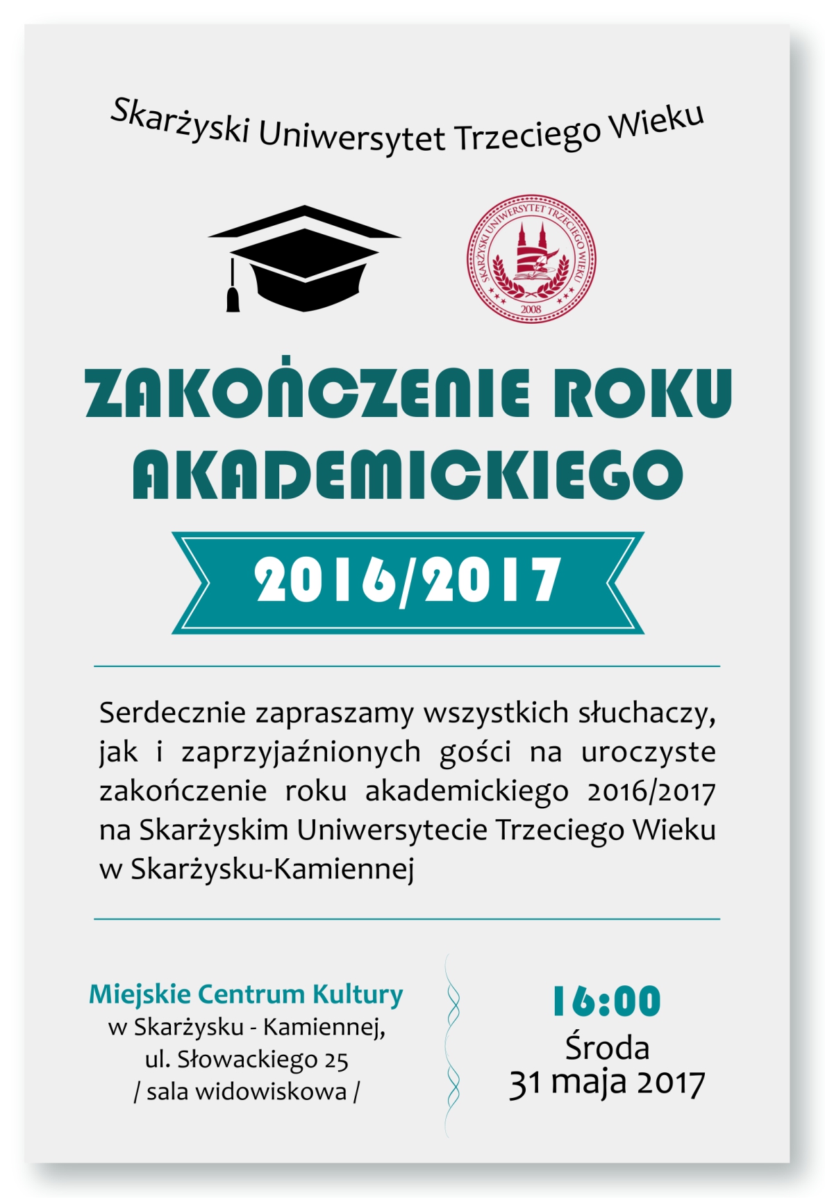 zakonczenie UTW 2016 2017