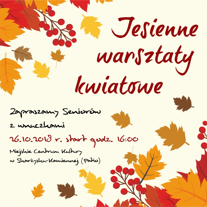 jesienne warsztaty kwiatowe