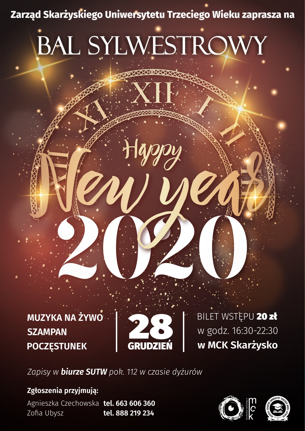bal sylwestrowy UTW 2019