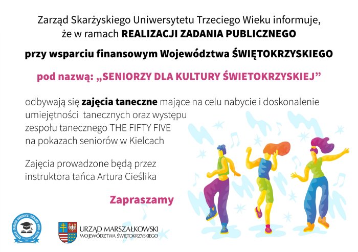 zajecia taneczne UTW