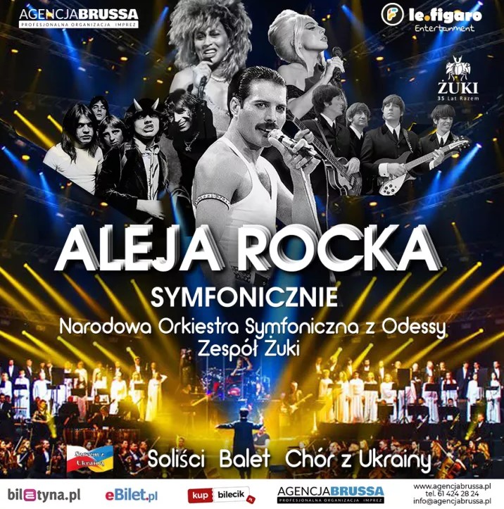 aleja rocka plakat
