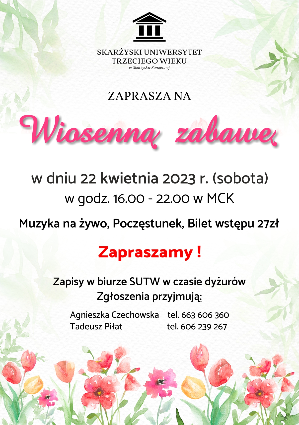 wiosenna zabawa SUTW 2023
