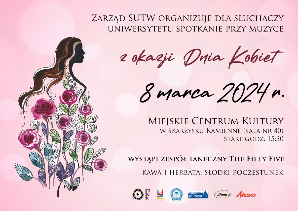 spotkanie przy muzyce z okazji Dnia Kobiet